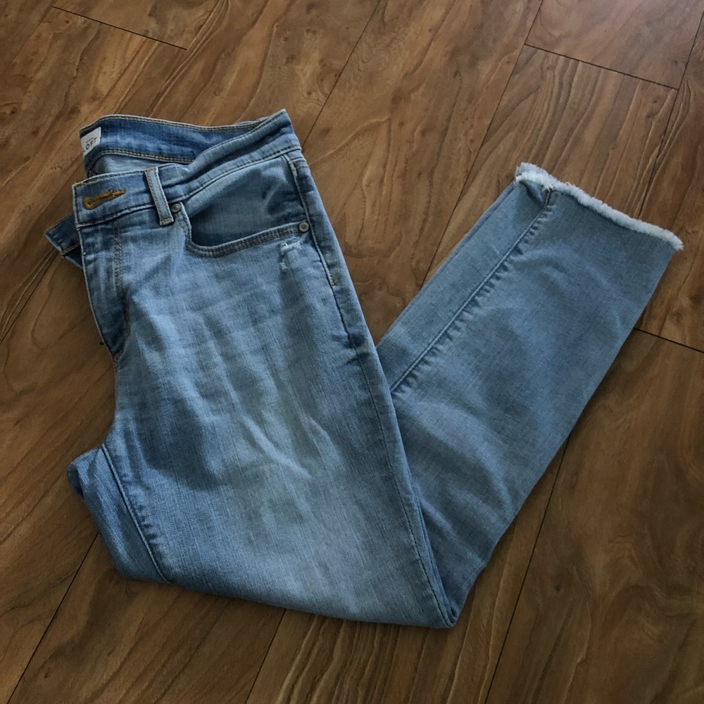 Loft ankle length jeans